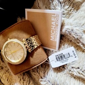 Michael Kors gold wrist watch